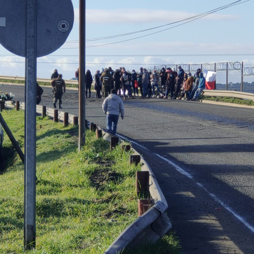protestas en puente protestas en puente