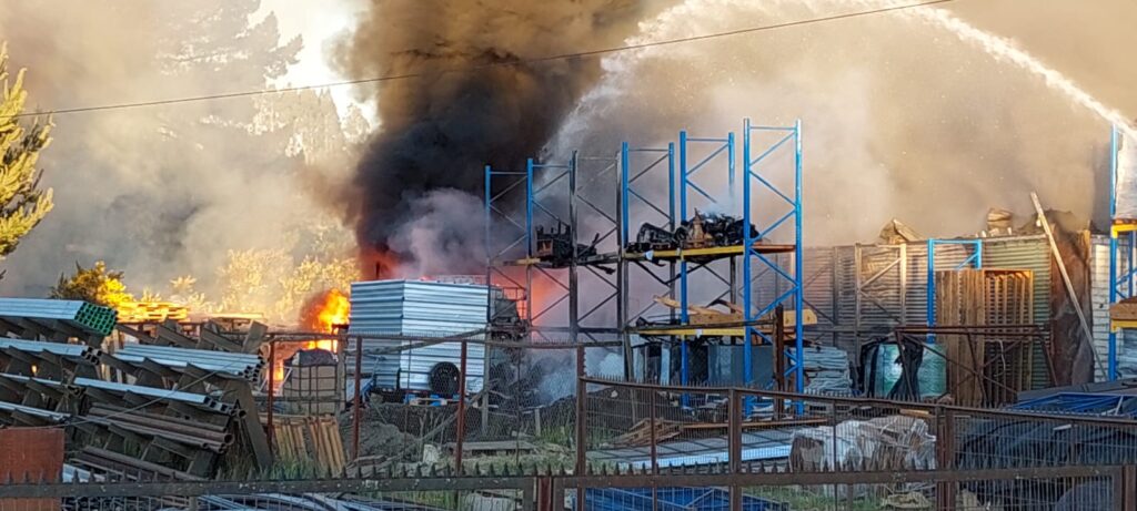 incendio en castro 08 dic
