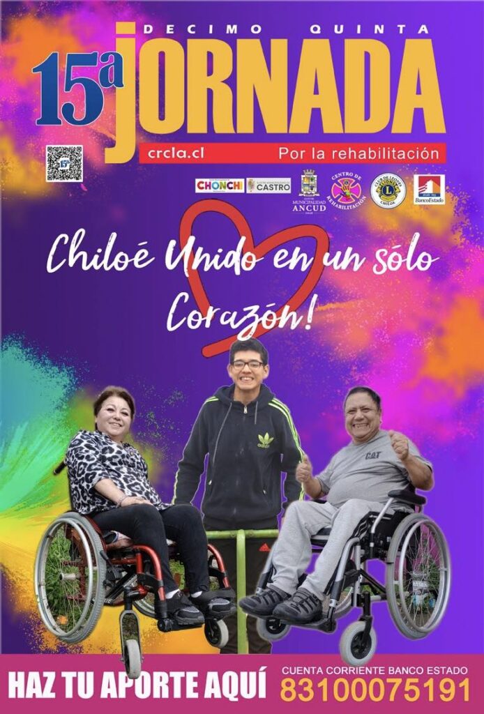 afiche XV Jornadas por la Rehabilitacion